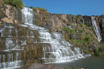 Pongour Falls , near Dalat, Vietnam