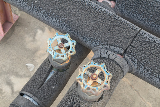  Water pipe and Pipe insulation on the terrace.
