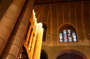 Bruxelles : Intérieur de la Basilique de Koekelberg (Belgique)