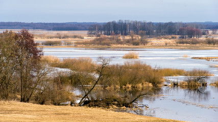 Biebrzański Park Narodowy. Wiosenne rozlewiska Biebrzy © podlaski49