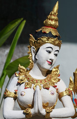 A Temple Gaurdian Goddess, Chiang Mai, Thailand