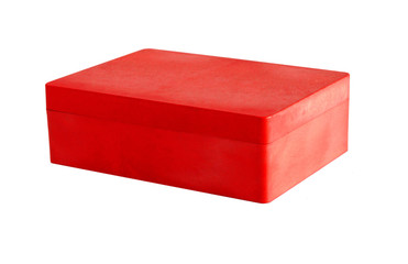 Red plastic box
