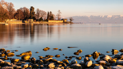 Friedrichshafen Schlossmauer am Bodensee