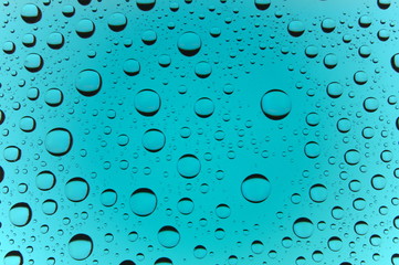 Water drop color Blue
