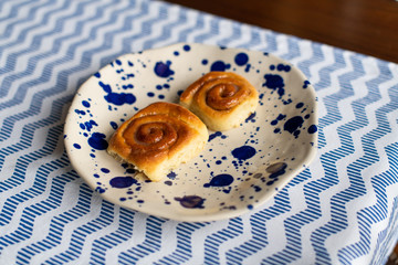homemade, freshly baked cinnamon rolls