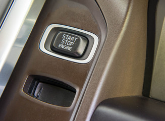 Car push start stop button