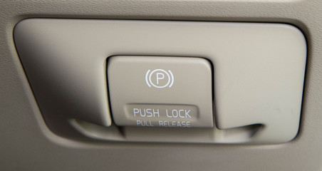 Car electronic parking brake button