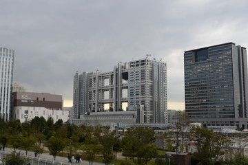Fototapeta premium Odaiba Skyline