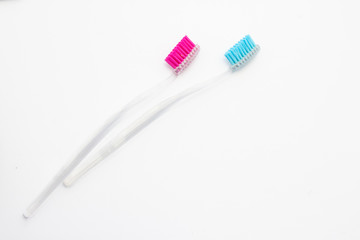 transparent toothbrushes