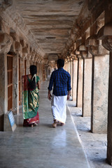 Galerie du temple de Thanjavur, Inde du Sud