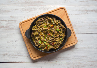 Beef Masala Curry. Kerala style meat curry. 