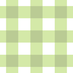 seamless tablecloth, white and pastel green tartan