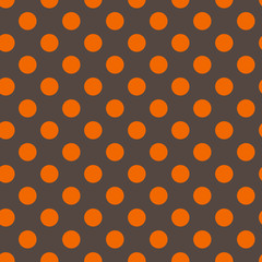 Polka dot pattern, seamless background