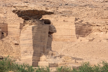 Dschabal as-Silsila der bedeutendste Sandstein-Steinbruch Ägyptens