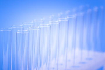 Laboratory test tubes,science background abstract