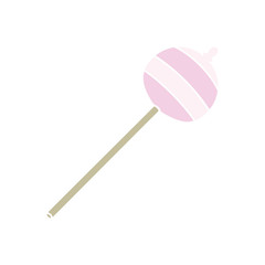 quirky hand drawn cartoon lolipop