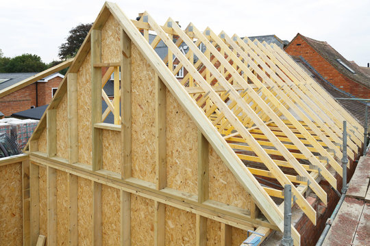 Timber Frame House Roof