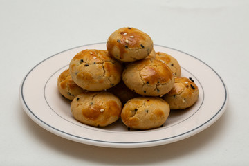 Cookies on a plate