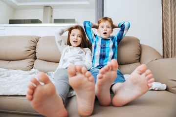 two kids together