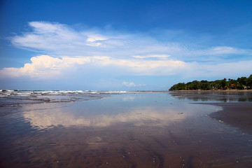 Tropical beach landscape