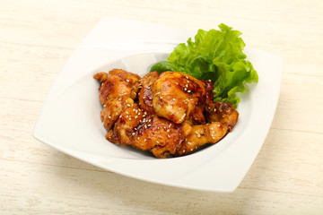 Teriyaki thighs