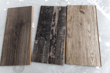 Floor pattern (imitation of wood).