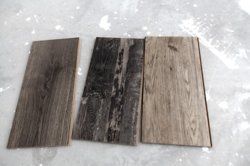 Floor pattern (imitation of wood).