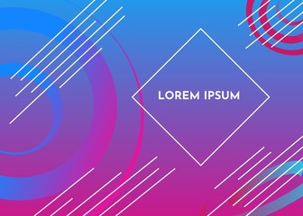 Abstract background, gradient shapes composition. Eps10 vector.