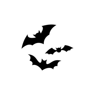 Halloween Bats Silhouette