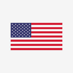 illustration of USA flag