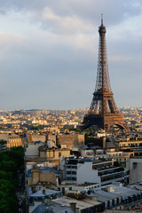 View on Eiffel Tower - Paris, France