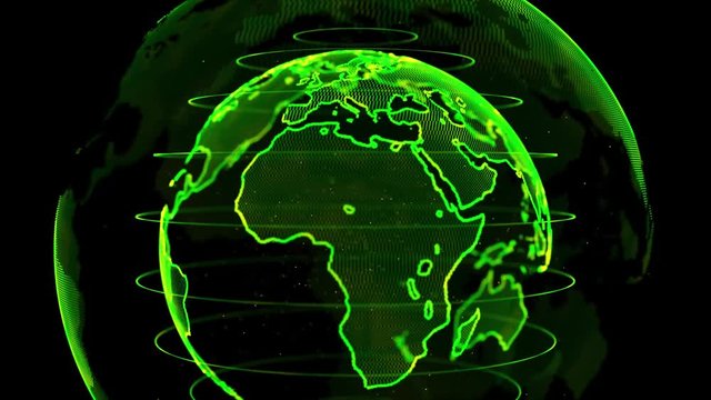 holograma del planeta