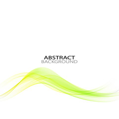  Green net abstract wave, eco background