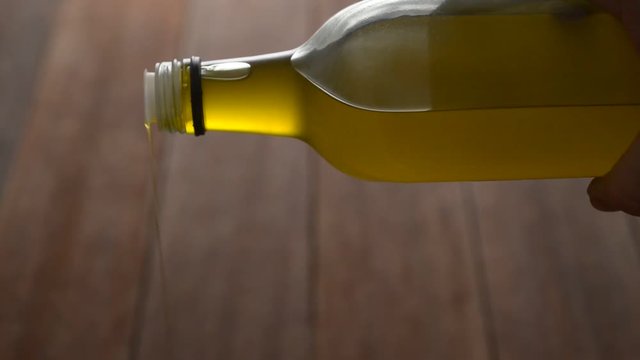 extra virgin olive oil taken over when it is decanted