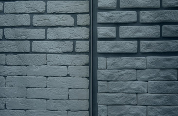 White Plaster Bricks On The Wall Texture Background