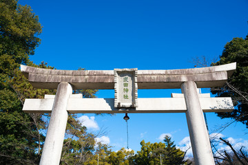 武田神社　鳥居