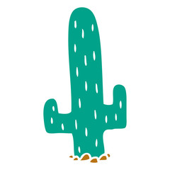 cartoon doodle of a cactus