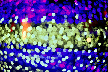 blurred of lights 