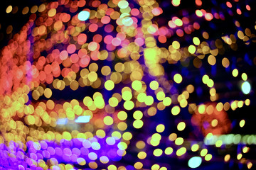 blurred of lights 