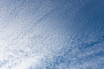 Fototapeta na wymiar Blue sky cloud in winter for background texture