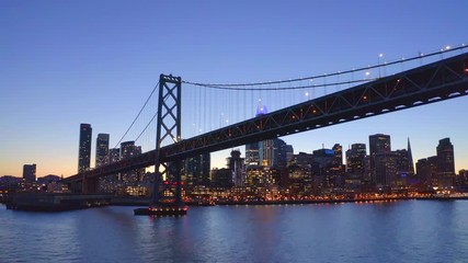 San Francisco aerial downtown skyline buildings