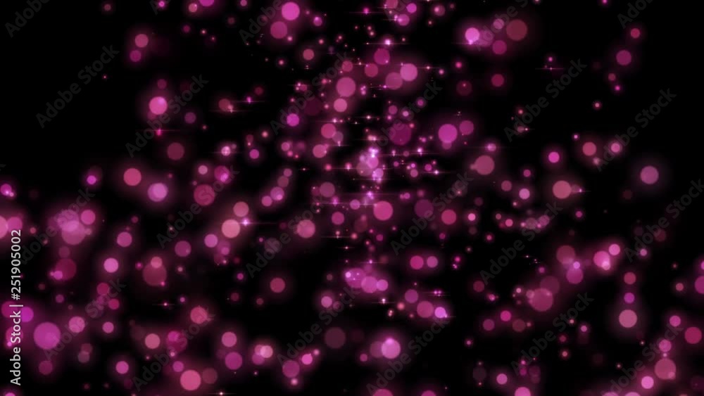 Poster abstract festive pink motion background with defocused round glowing bokeh lights. particle shine. x