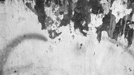 crack and paint spray on the wall. abstract grunge texture