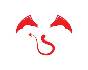 Devil logo vector