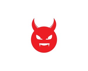 Devil logo vector