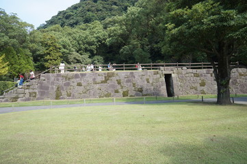 wall in the park