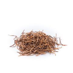 Fototapeta premium Dried Herbs,Lotus, Sacred lotus(pollen), Egyptian Lotus,Nelumbo nucifera Gaertn.,NELUMBONACEAE