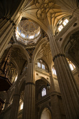 Fototapeta na wymiar Interior Catedral,Salamanca,Castilla-Leon,Spain