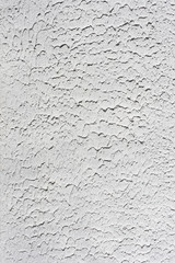 Plastered and painted white wall for design, banner and layout