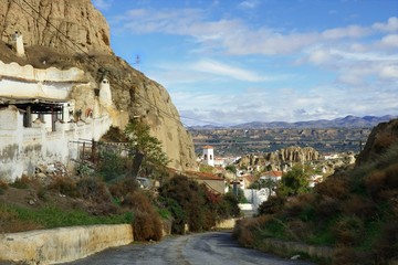 Fototapeta premium Guadix in Andalusien, Spanien